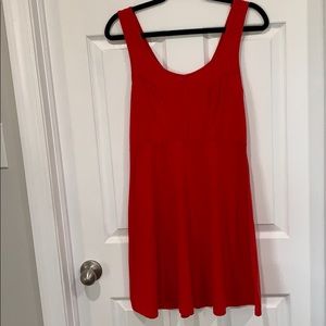 Red Skater Dress